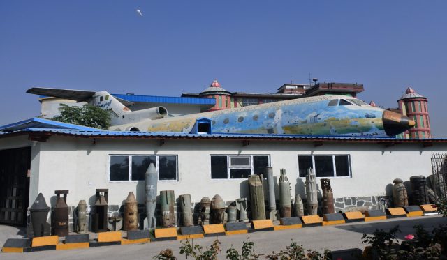 Prove di guerra: Omar Mine Museum, Kabul.